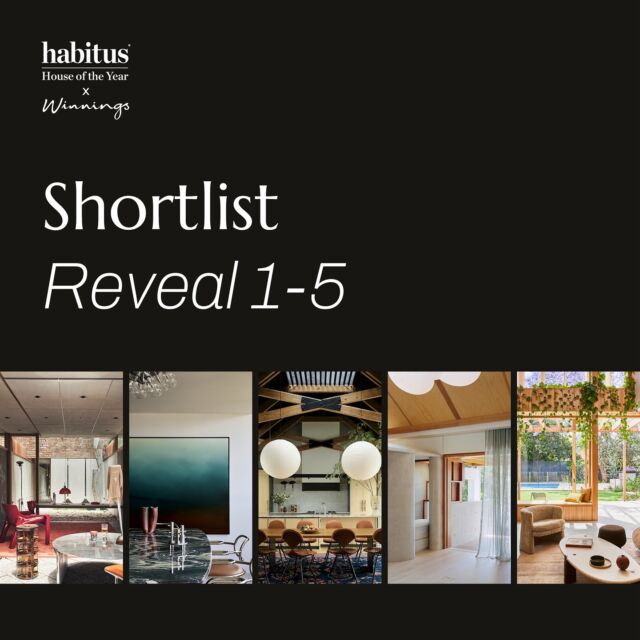 Shortlist reveal – @winningappliances x Habitus House of the Year!

We’re delighted to announce the first five projects in the 2024 Winnings x Habitus House of the Year shortlist. Keep an eye out for the next shortlist reveals very soon, with voting for the People’s Choice Award set to open in late September.
 
Terrace House Mirage by @alcamiarchitecture 
Apartment in Double Bay II by @architect.george 
Speargrass House by @arentpykestudio 
Lee House by @candalepasassociates 
Wisteria by @carterwilliamson_architects