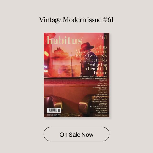 • HABITUS #61 •

| The Collectable Series 2 / 6 |

Out now, the second edition in our special series of six collectable issues is guest-edited by the renowned David Flack of @flackstudio_ . With a fresh take on how to make a house a home, David explores the theme of Vintage Modern, revealing how iconic design continues to inspire, and how daring pieces from the past can transform any space.

In this issue, we profile visionary talents like Rupert Baynes-Williams of @florian____wild, the bold colours of @uchronia_world, and the nature-inspired architecture of @pollyharbisondesign.
Plus, Flack’s flair for the unusual takes centre stage with an inside look at a @robin.boyd.foundation home in Melbourne and the restoration process behind it.

Explore stunning architecture from around the globe, including @robertsimeoniarchitects brutalist Adelaide Street home, a breathtaking beach house in Tamarama by Flack Studio, and the latest from the Paris Aesop store by @jakobsprenger.

Packed with inspiring ideas, gorgeous objects, and a celebration of design across eras, the Vintage Modern issue is not to be missed. Grab your copy of the second issue in this must-have series today at habitusliving.com/subscribe or via the link in bio.

#habitusmagazine #outnow #flackstudio #vintagemodern #habitushouseoftheyear #florianwild #uchronia #pollyharbison #robinboyd #robertsimeoniarchitects #jakobsprenger #collectableseries #twoofsix #61issues